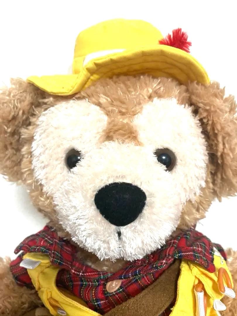 TDS ダッフィー 初期ぬいぐるみ　白タグ　ビーズ