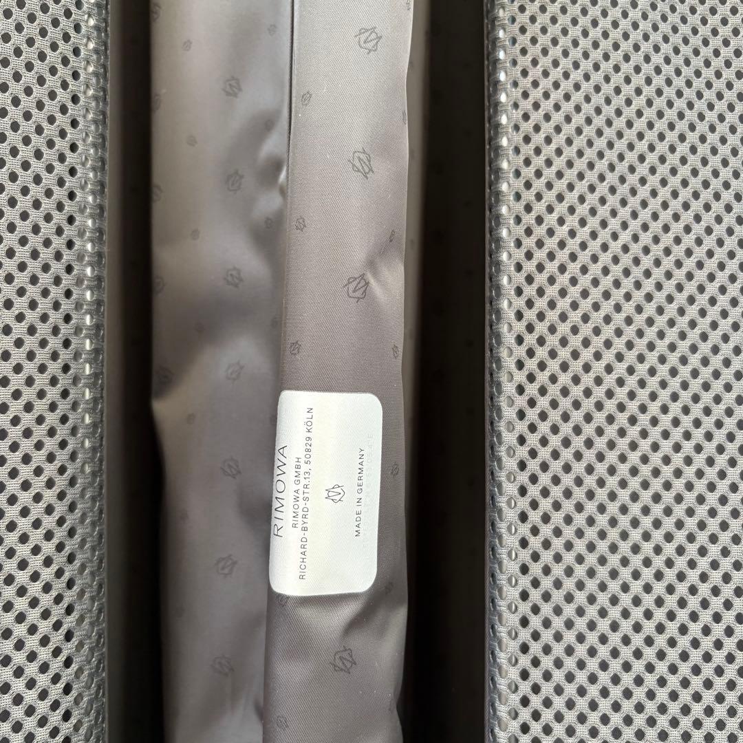 RIMOWA CLASSIC CHECK IN L キャリーケース　ブラック