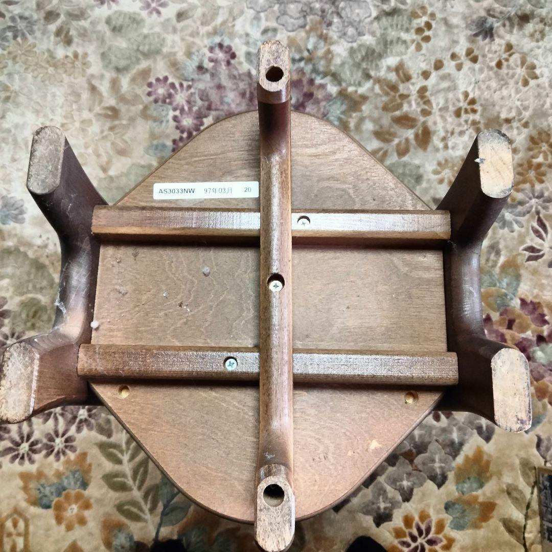 カリモクスリッパラック　シューズラック　省スペース中古美品