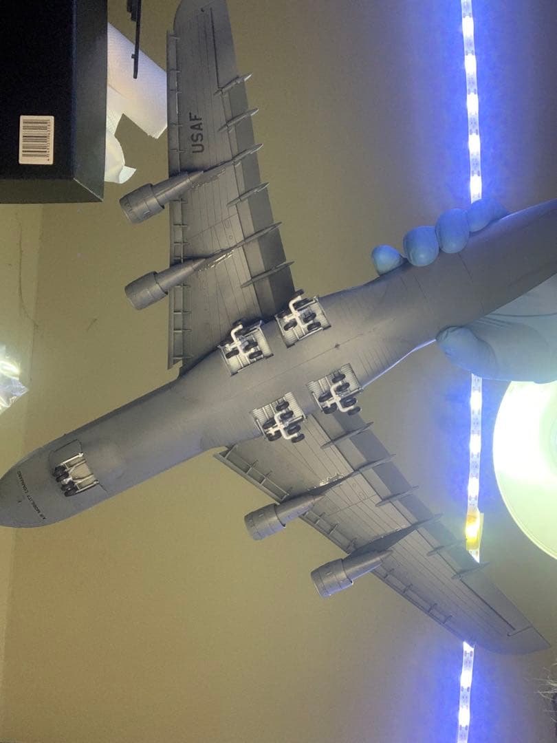 1/144スケールC5Bギャラクシー米軍大型輸送機