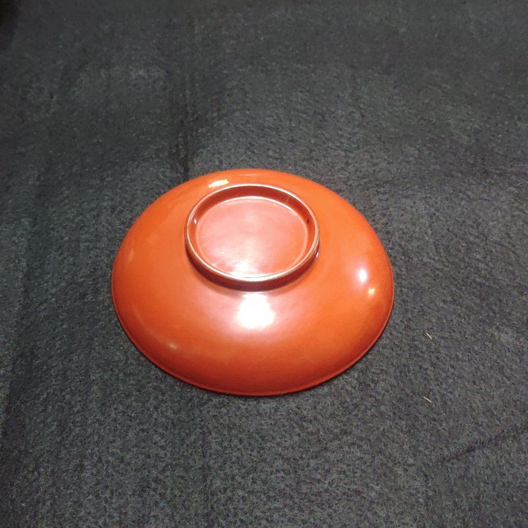 応量器　江戸初期　根来四つ椀二組完品　漆器