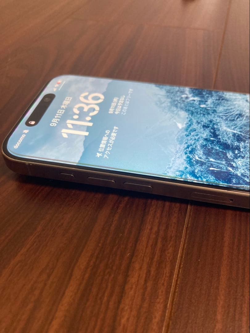 今週中iPhone 15 Pro ナチュラルチタニウム　256GB Simフリー