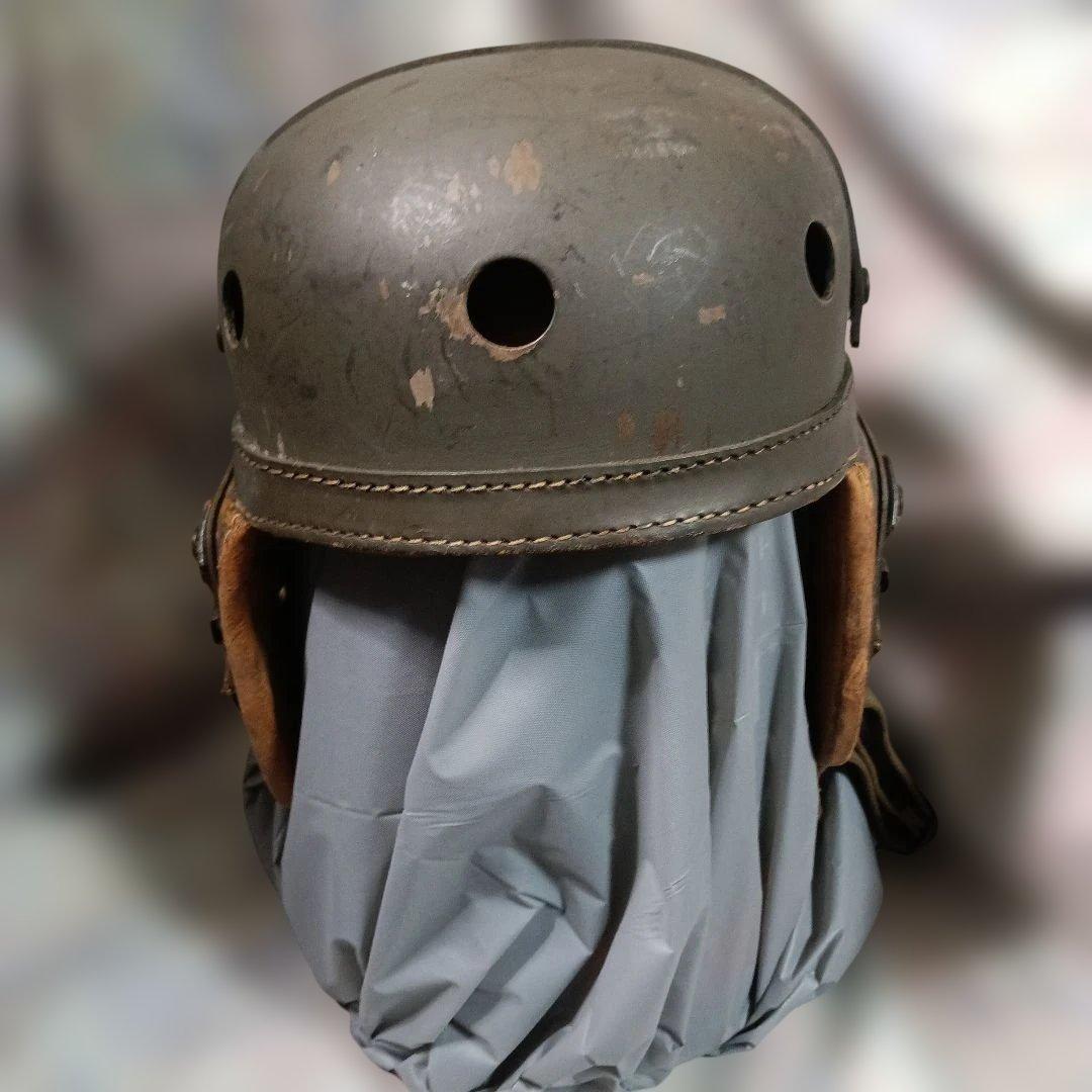 最終値下げ　WW2戦後カナダ軍戦車兵タンカーヘルメット少品