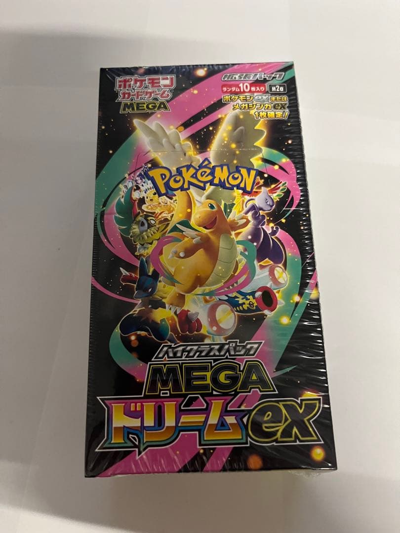 【6BOXまとめ売り】新品未開封 MEGAドリームEX ボックス　シュリンク付き