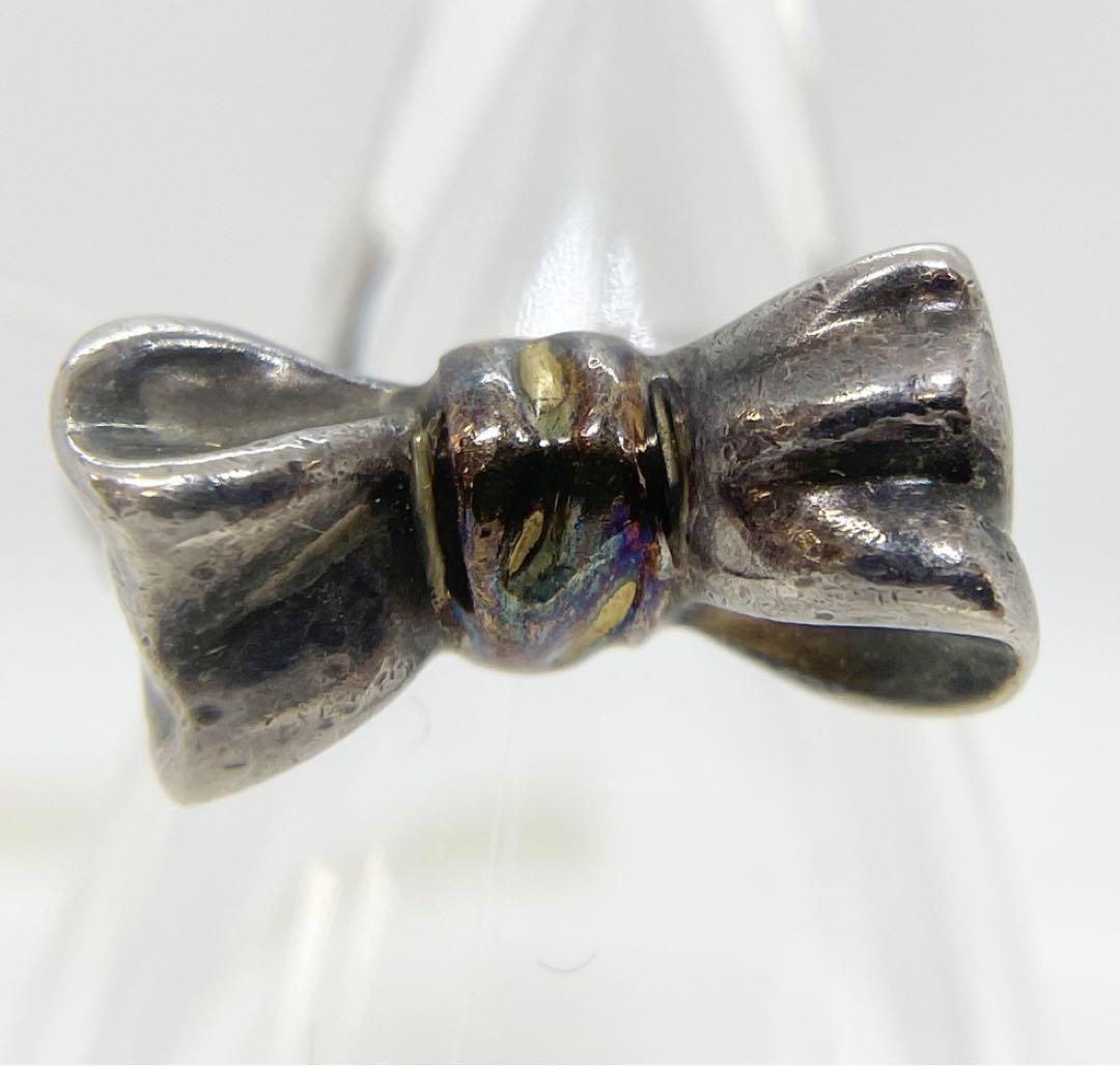 Tiffany & Co. リボンリング 925/750 3.7g サイズ5