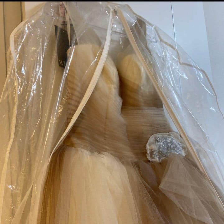 white by verawang グラデーションドレス VW3511