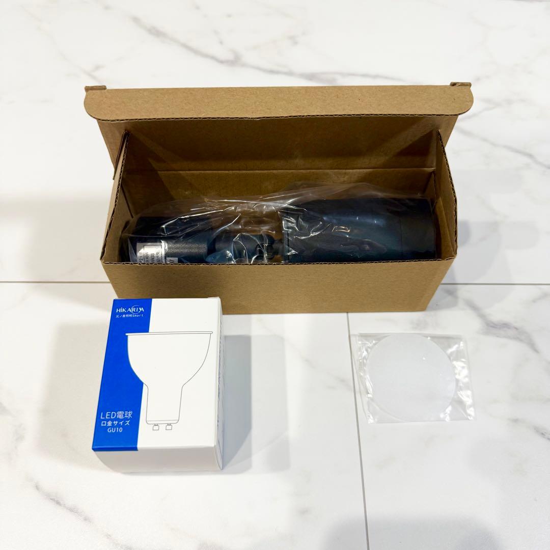 調光調色可能　ダクトレール　スポットライト　シーリングライト4灯 LEDブラック