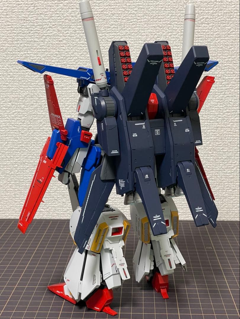 mg 強化型z zガンダムverKa 全塗装完成品