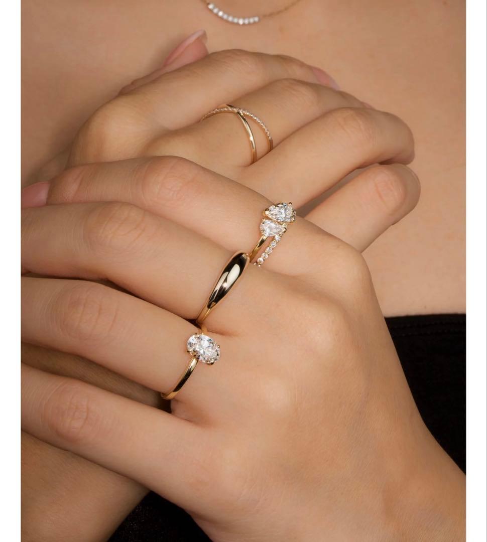 Banyan ドームリング ゴールド サイズ7