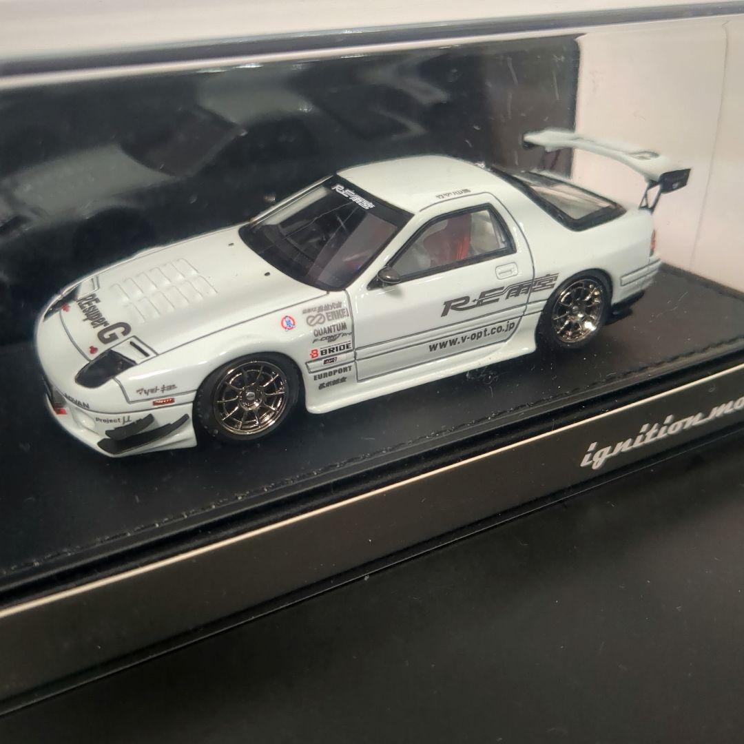 【保護ケース付】1/43 RX-7 FC3S RE Amemiya RE雨宮