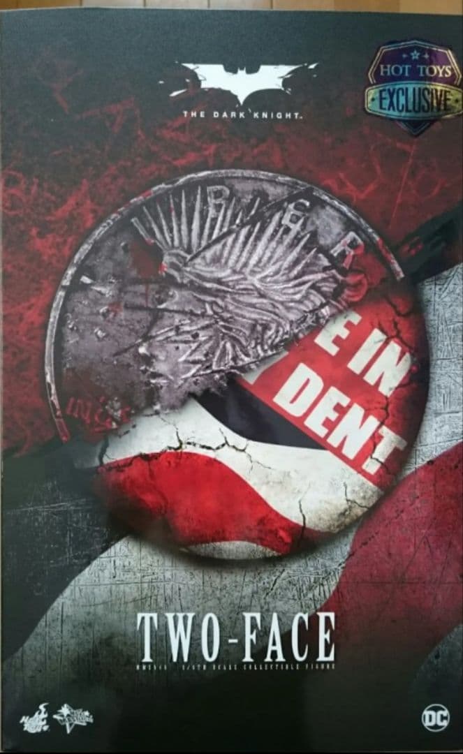 トゥーフェイス 2.0版 ホットトイズ ムービー マスターピース ダークナイト