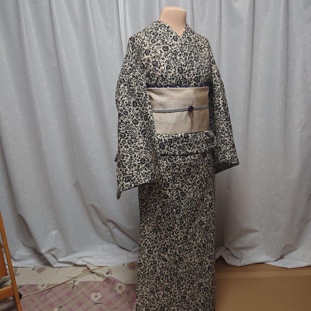 きんさま専用　リップル２点　浴衣　衿芯入る　夏着物　リップル生地　綿100%