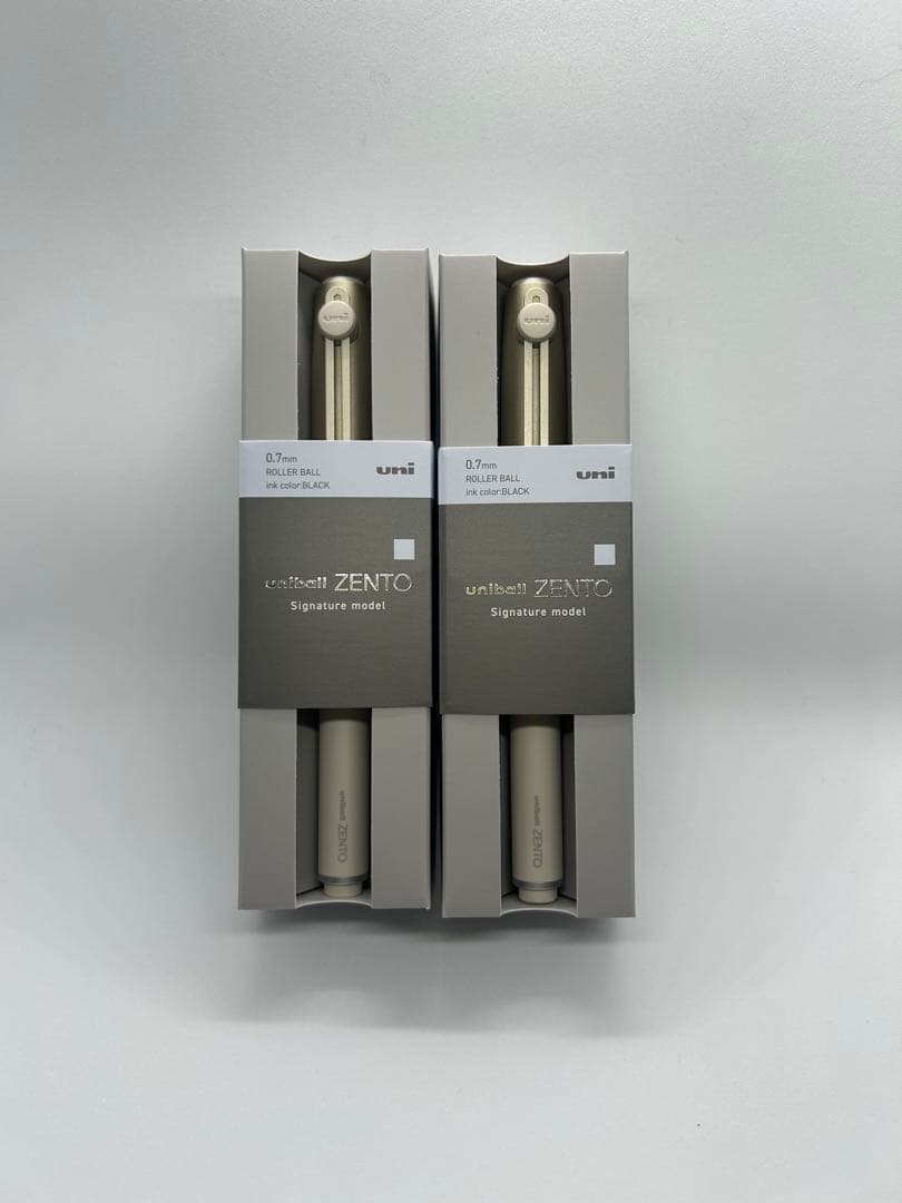 【新品未開封】uniZENTOシグネイチャーモデル 0.7㎜ ゴールド2本セット