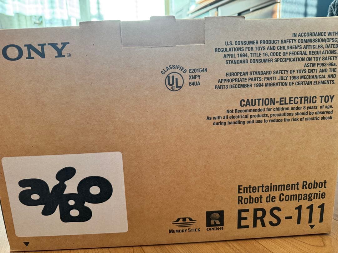 AIBO ERS-111 認証書付き