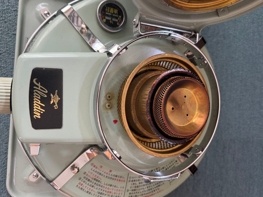 アラジン ストーブ グリーン