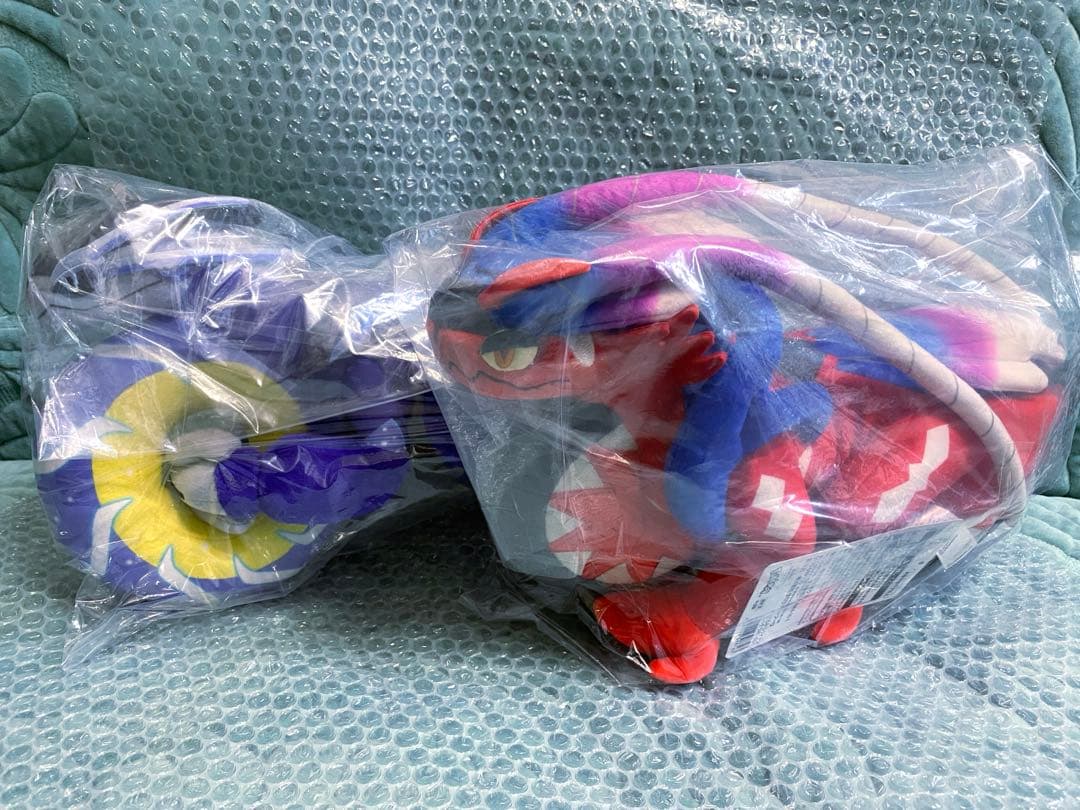 ポケモンぬいぐるみ コライドン(しっそうけいたい)&ミライドン(ドライブモード)