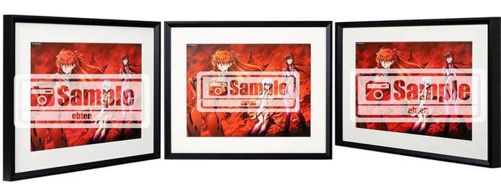 新世紀 エヴァンゲリオン　複製原画 　ヤングエース　イラストグッズ誌上通販