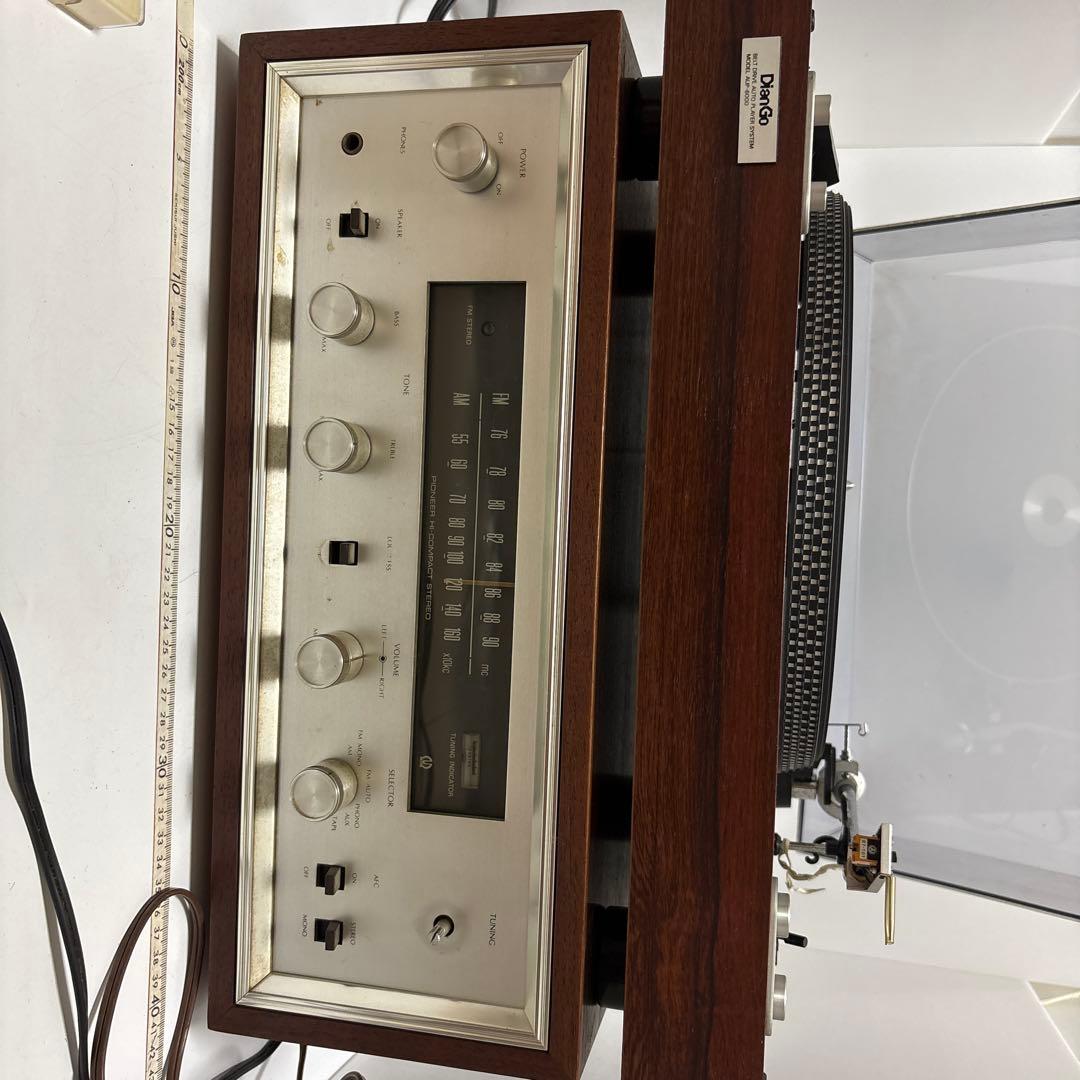 モ*ん様 PIONEER C-200真空管ラジオ アンプ AUP-6000 針8