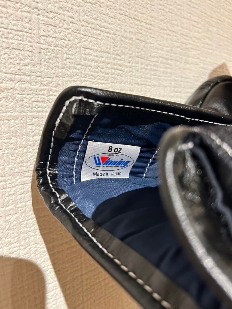 【新品】Winning ウイニング　8オンス　グローブ　ブラック