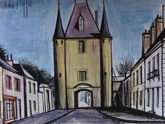 ベルナール・ビュッフェ、「ヴィルヌーヴ・シュル・イヨンヌ」