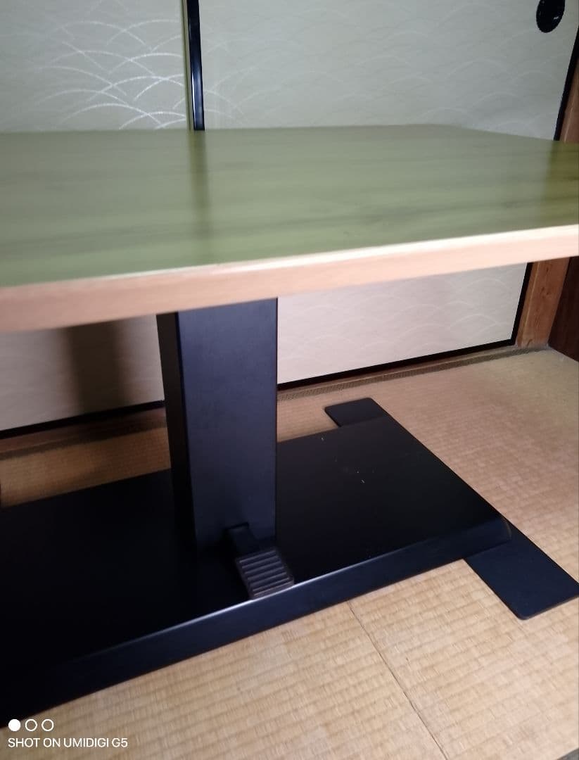 【ニトリ】昇降ダンパーコラボ（LC-004 120）　昇降式ダイニングテーブル