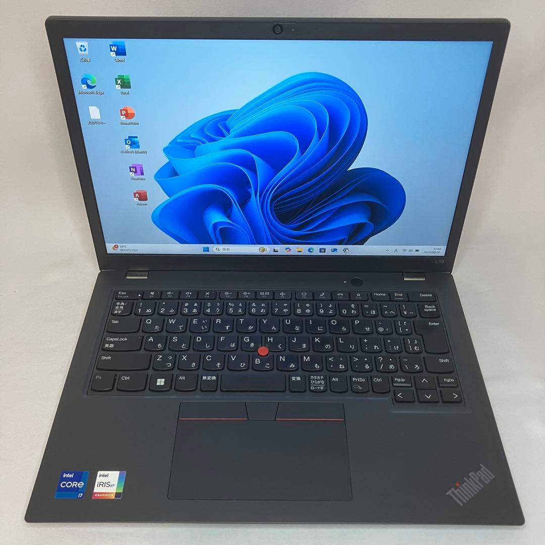 美品 ThinkPad L13 Gen4 第13世代 i7 16GB 保証期間中