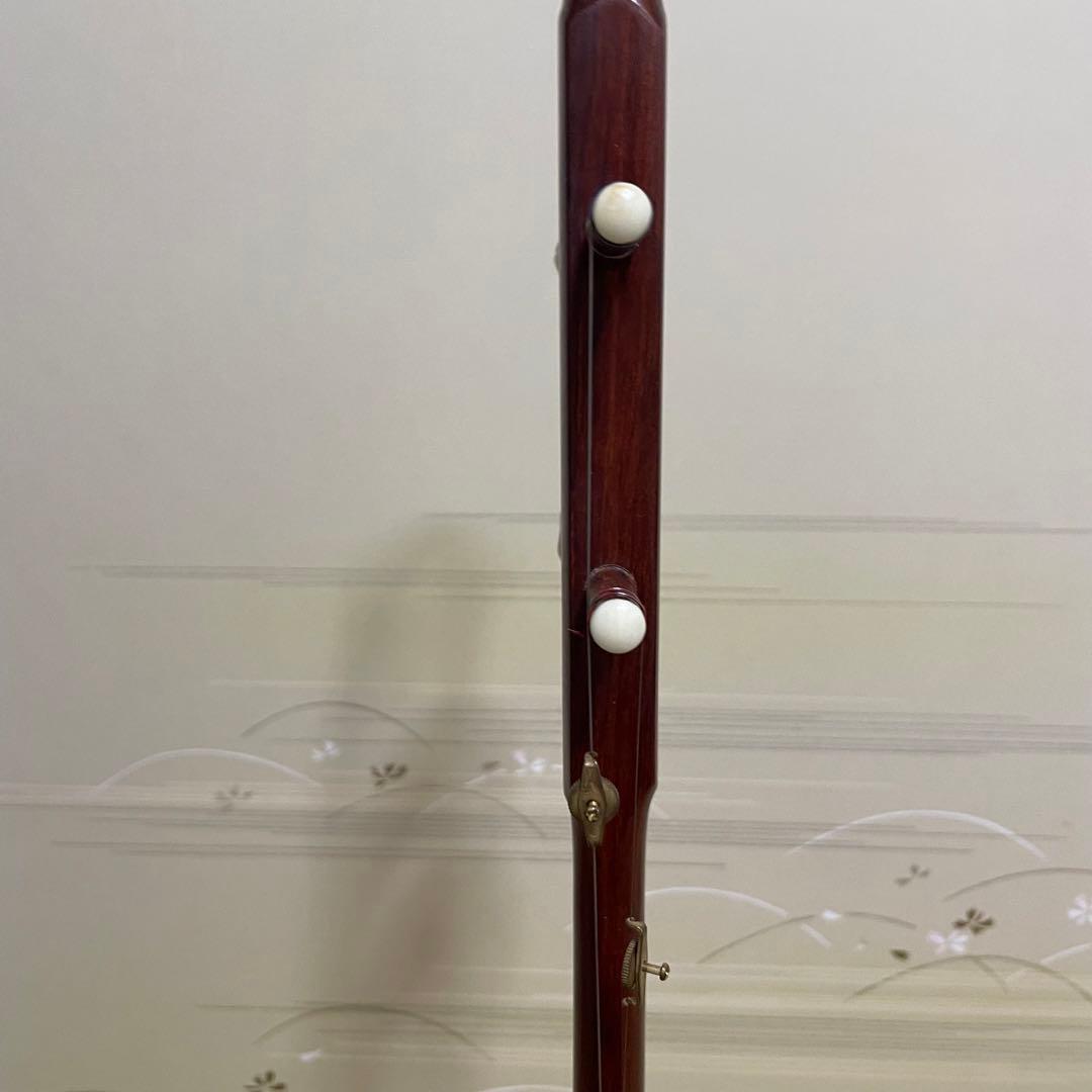 二胡 名師堂 紅壇 弓＆ケース付き