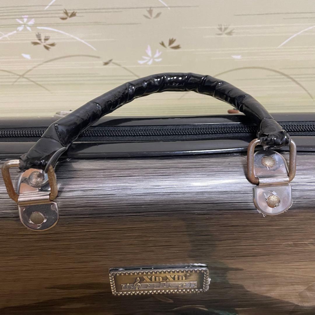 二胡 名師堂 紅壇 弓＆ケース付き