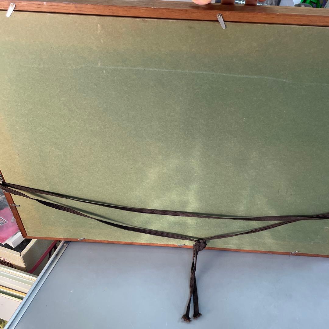 I. Hashimoto 富士山の雪景色 油彩画 1996年　QW4413