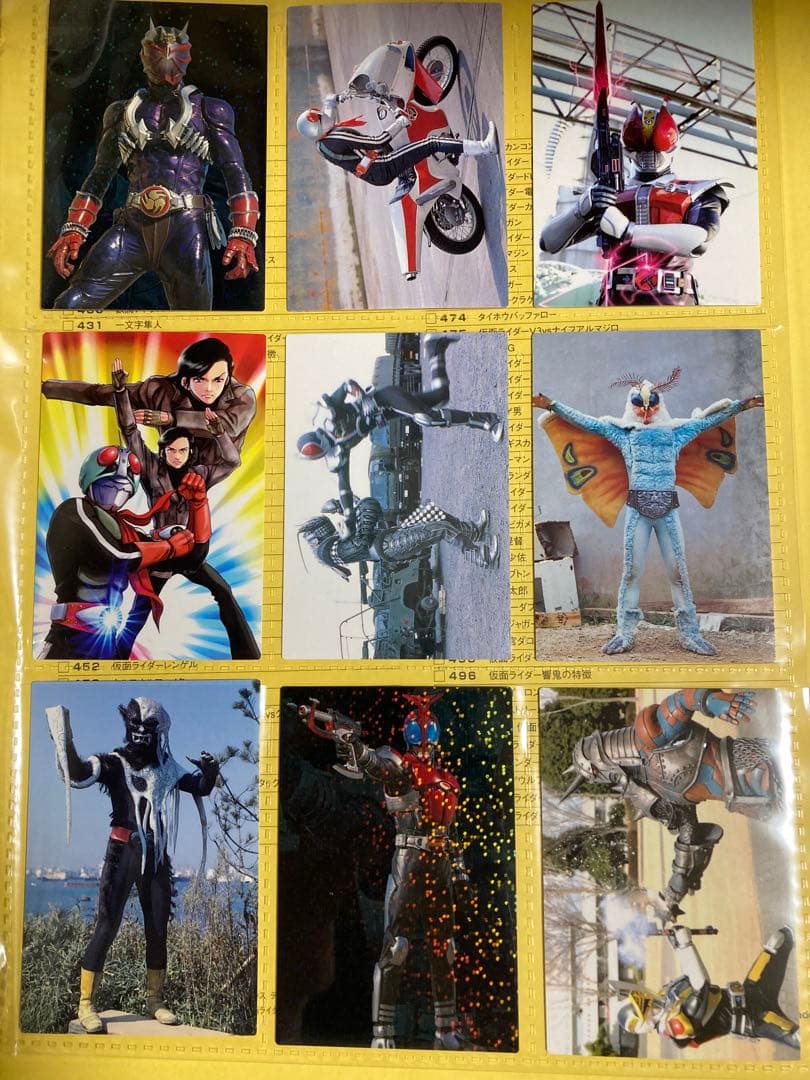 仮面ライダーチップスR [第3記録]全171種コンプ＋バインダー＋α