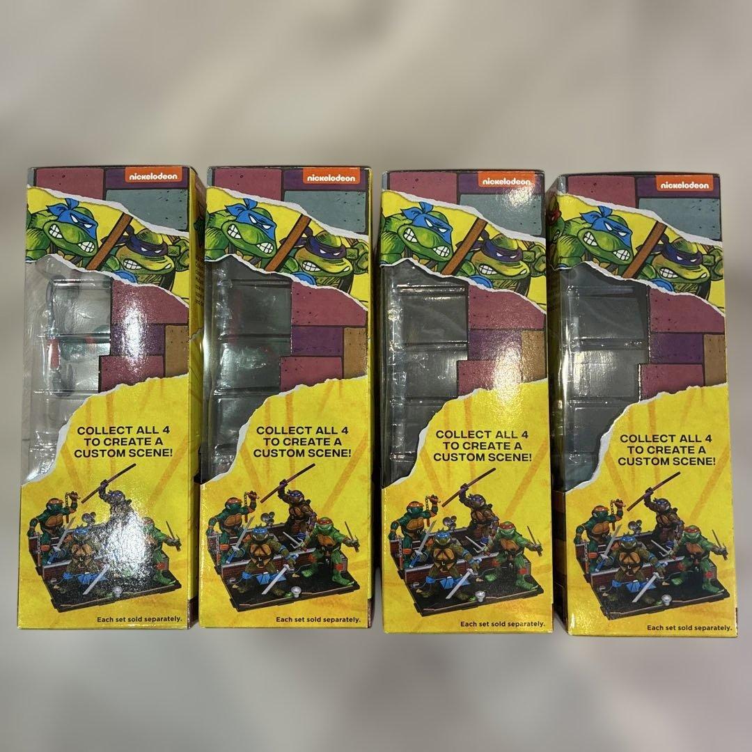 プレイメイツ ミュータント・タートルズ 40周年 1988リマスター 4体セット