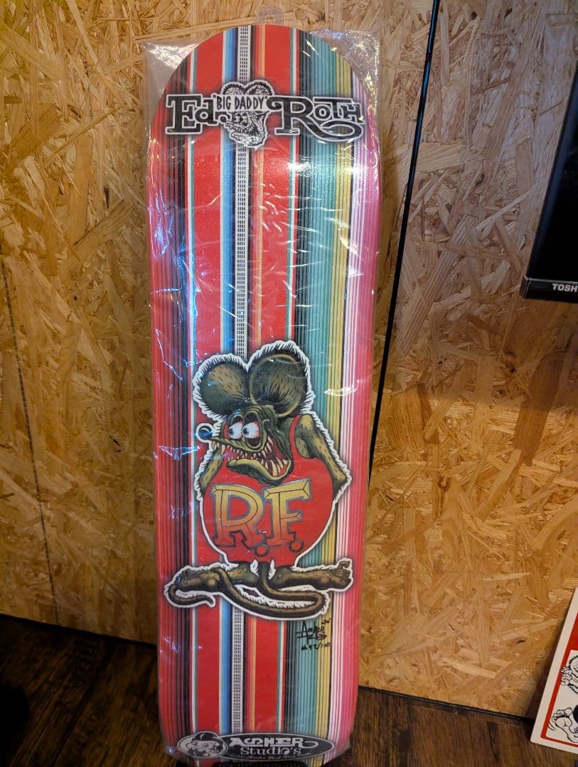 J　限定100本 激レア　ラットフィンク　スケボーデッキ