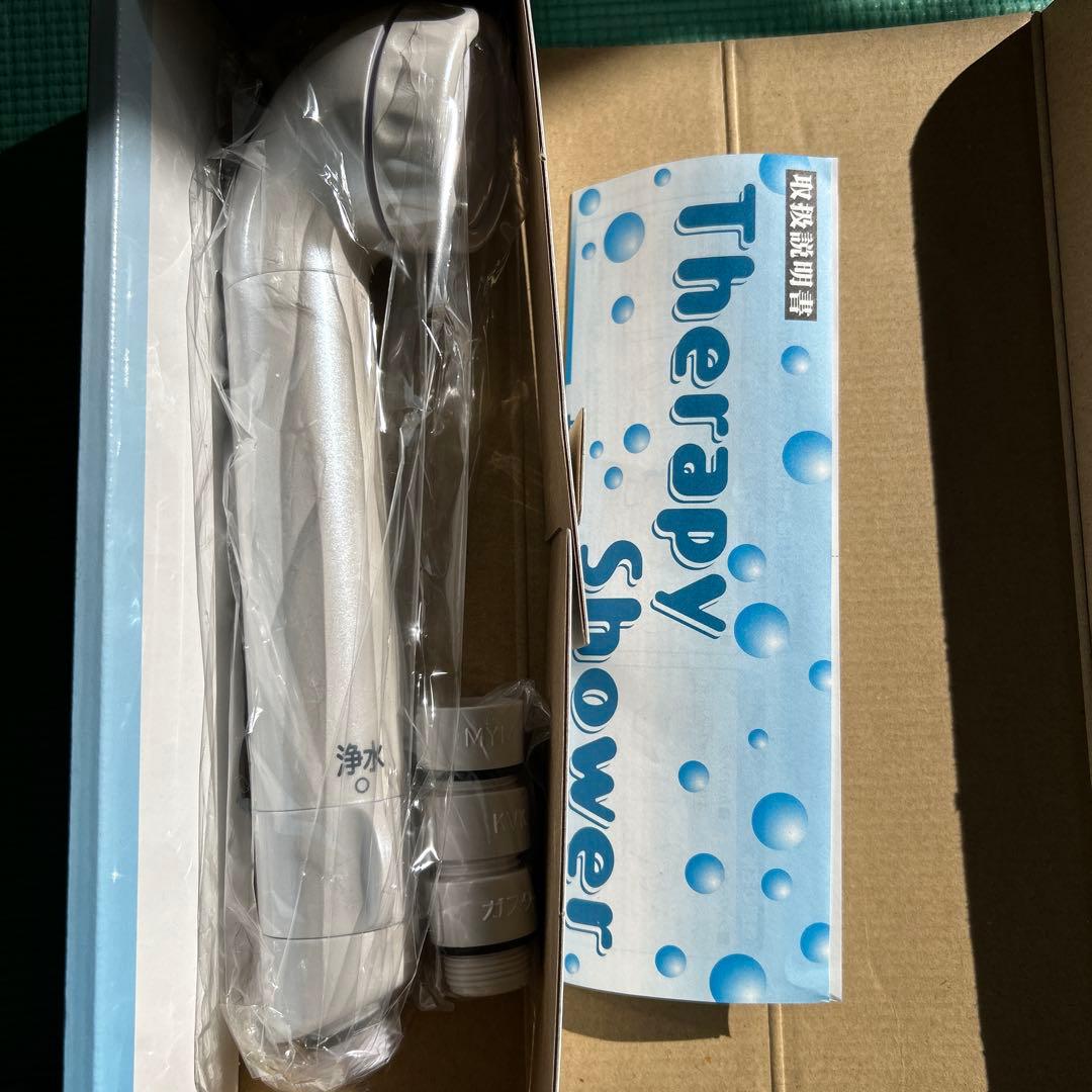 素粒水　Therapy Shower シャワーヘッド　カートリッジ無し