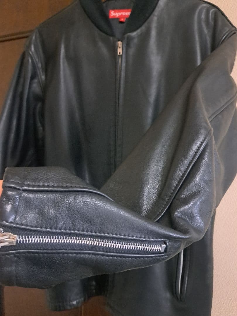 Supreme×Shott　初期コラボ　ヴィンテージ　 レザー ジャケット L