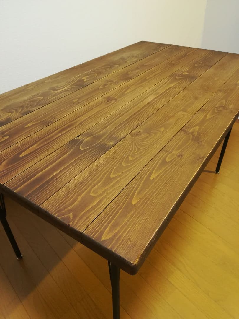 【大阪のみ送料無料】 ダイニングテーブル 無垢材 ヴィンテージ ¥44,600