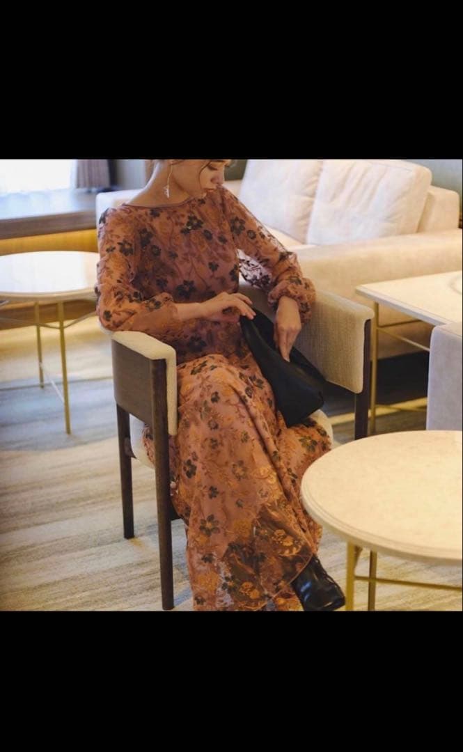 カスタネ　embroidery organdy dress オケージョンドレス