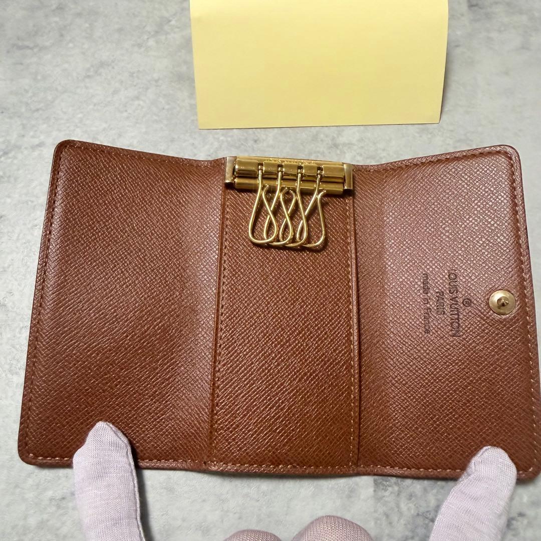 新品未使用 ルイヴィトン ミュルティクレ 4連　モノグラム キーケース