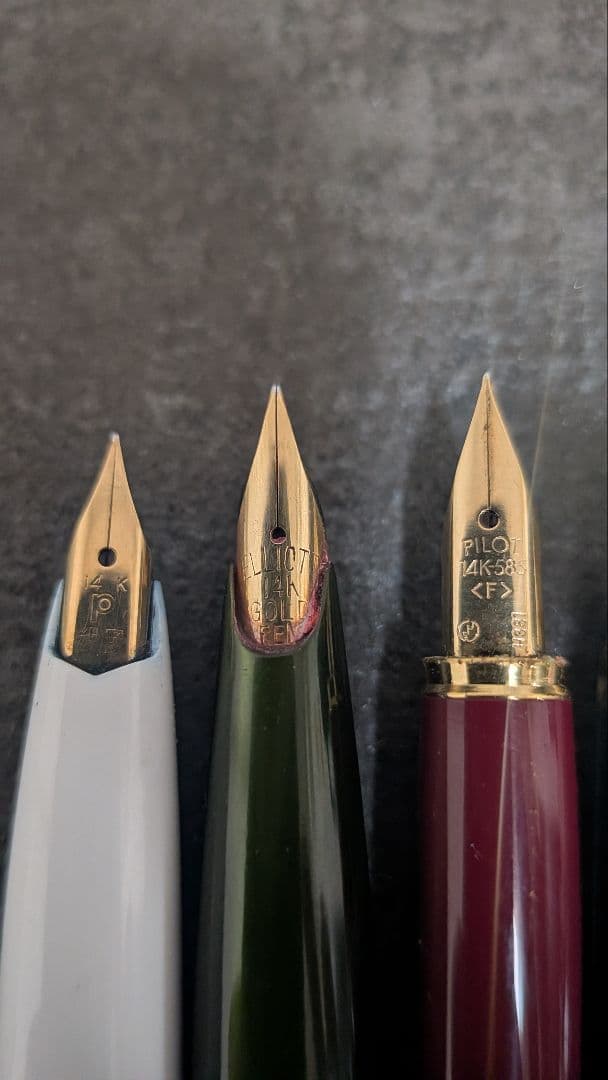 万年筆 14k 4本