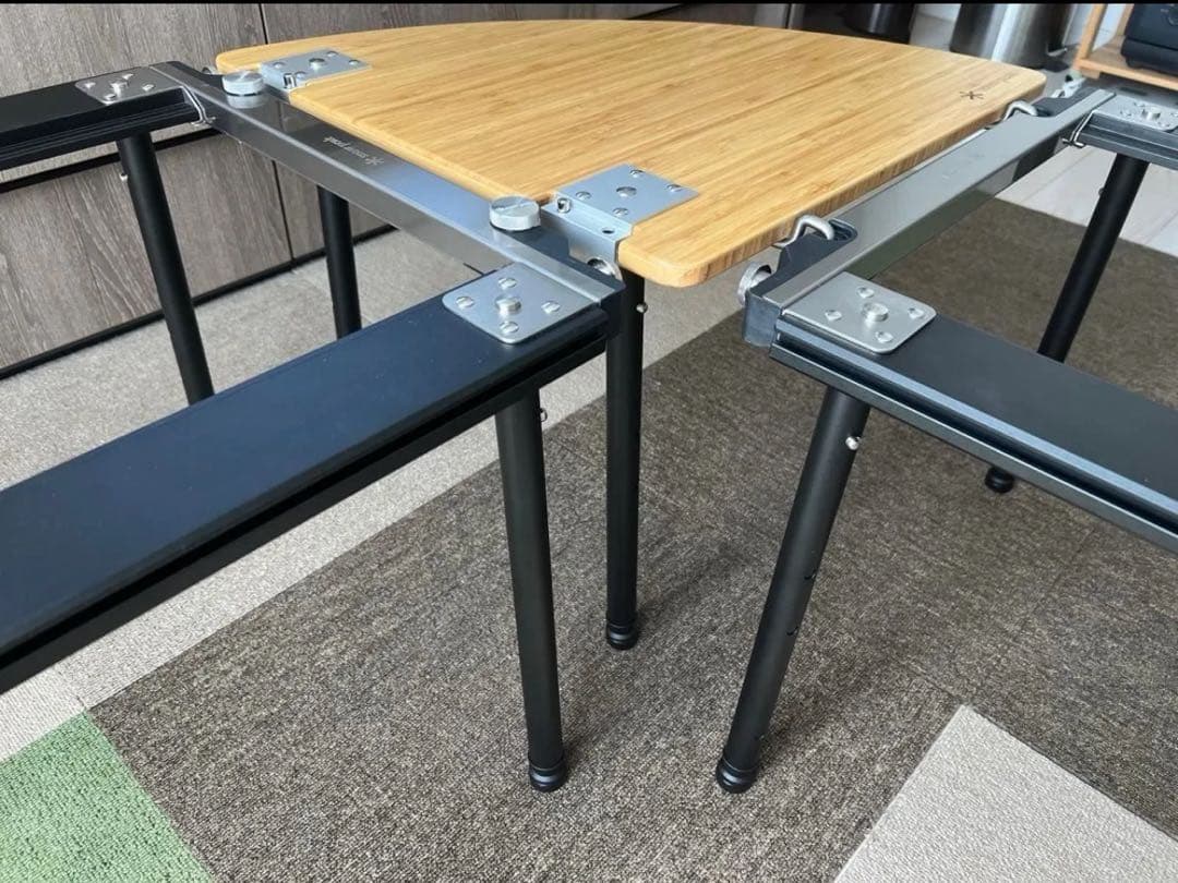 IGT 4way 400・500・ 550・660調整脚　ブラック　スノーピーク