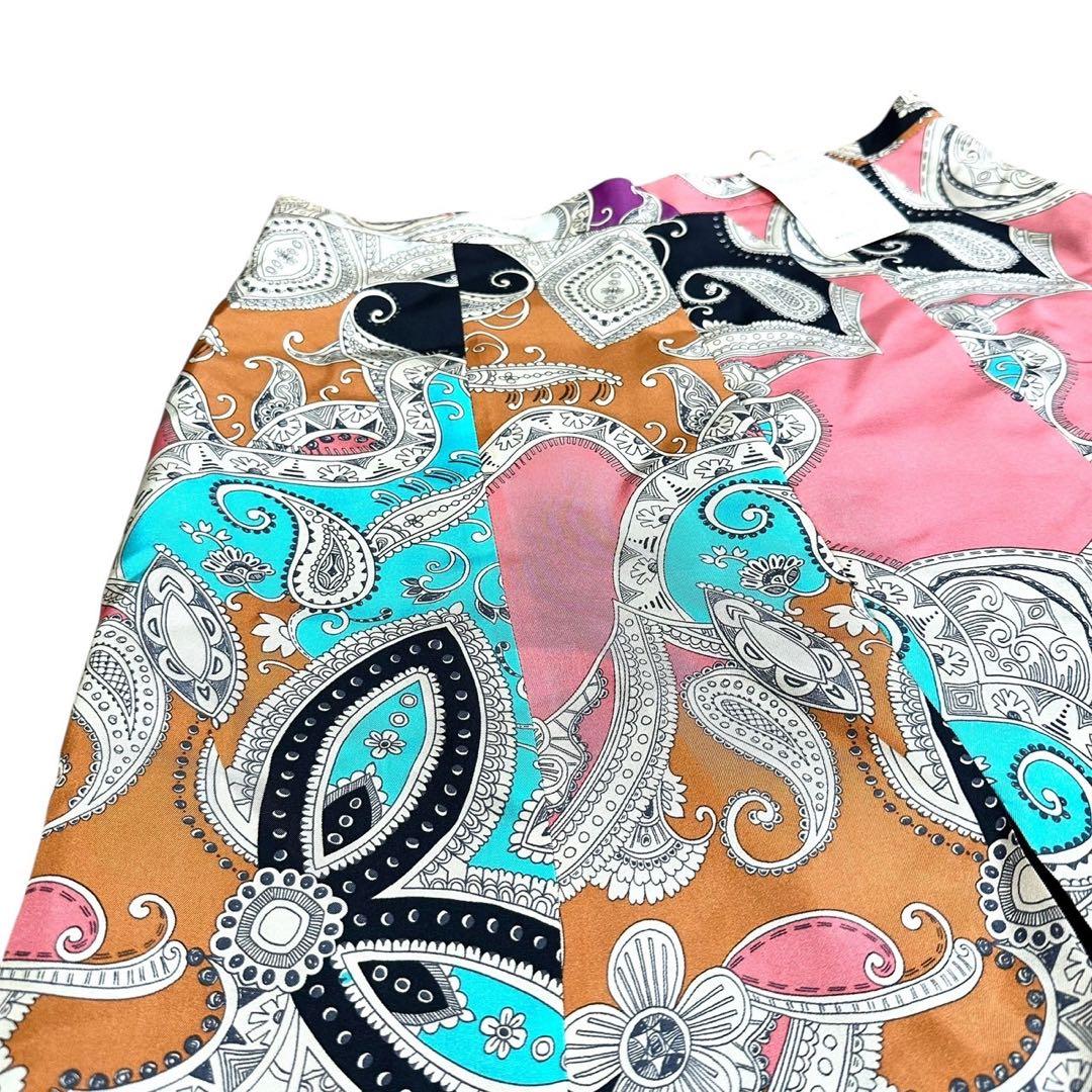 鈴蘭 様✨ETRO エトロ✨シルク　スカート