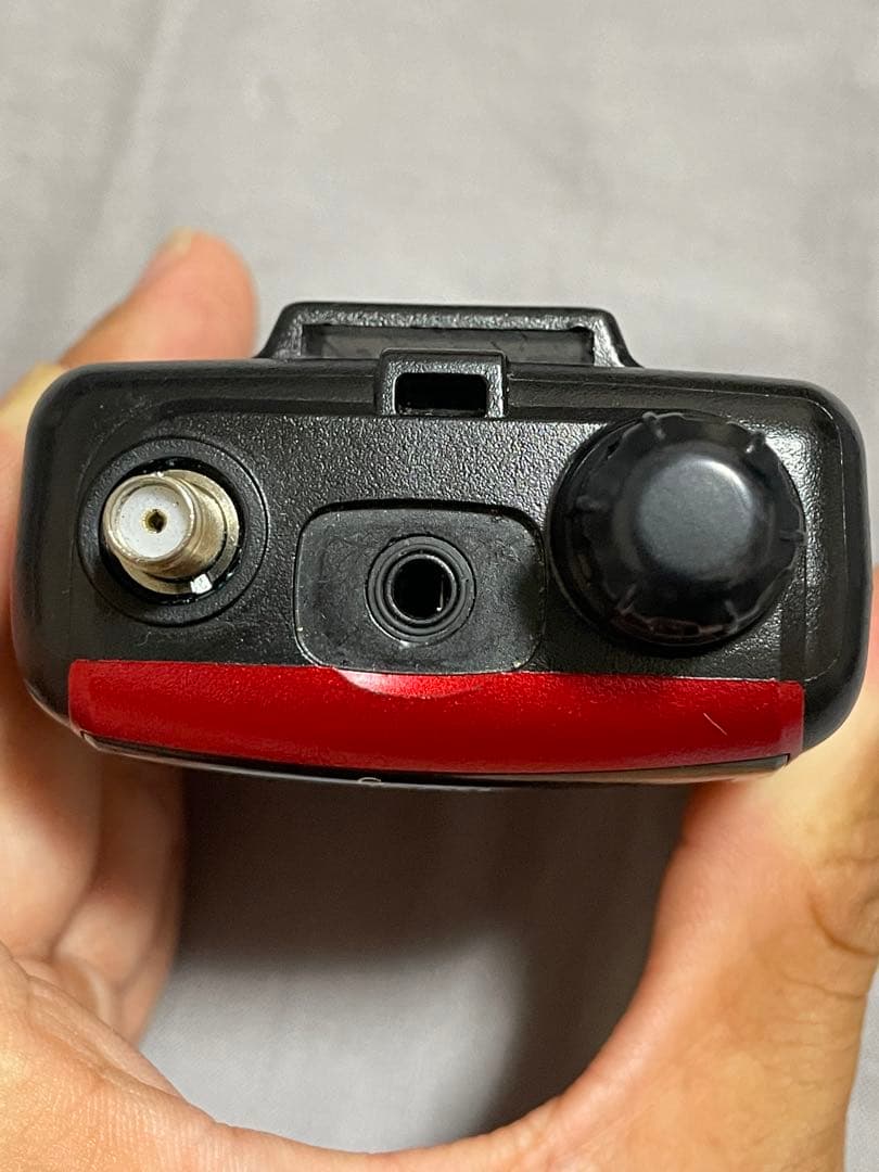 Icom IC-R6 レッドエディション 受信機 箱付き 欠品有り