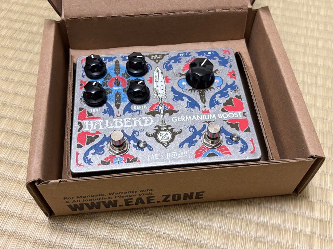 EAE benson halberd germanium boost 美品