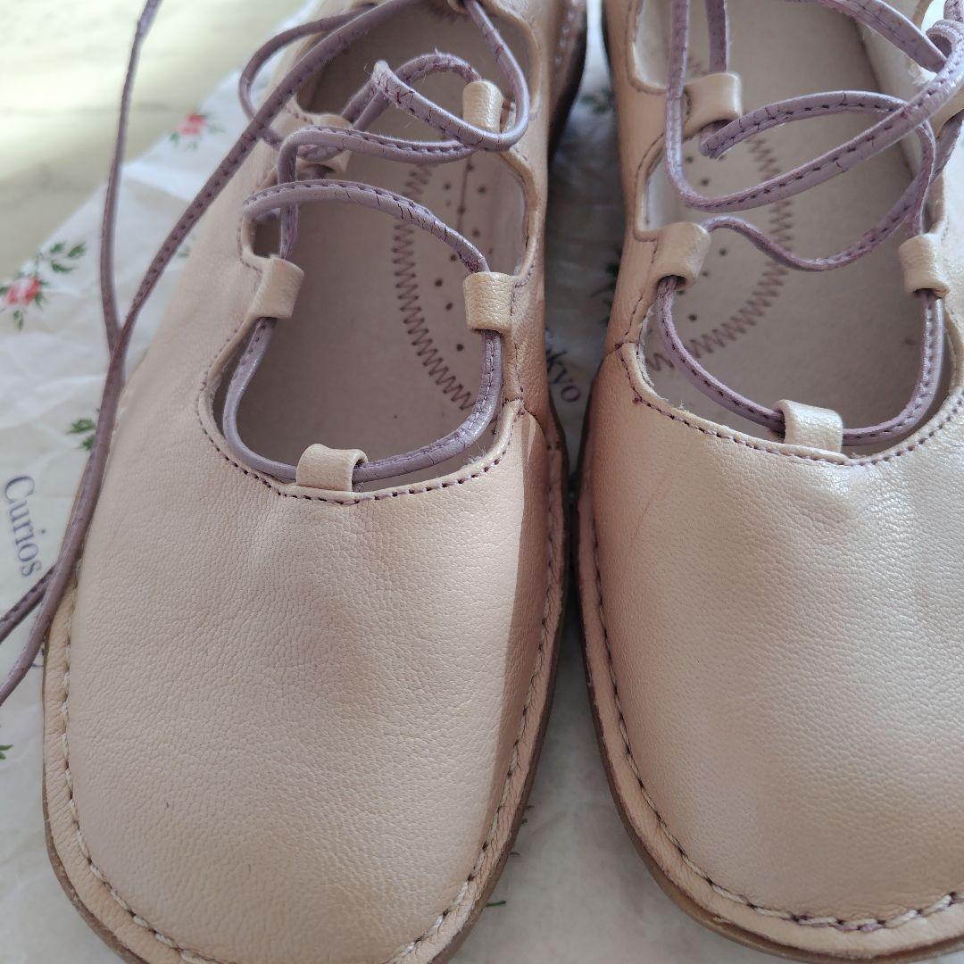 アンティーク〜ヴィンテージ　レースアップシューズ