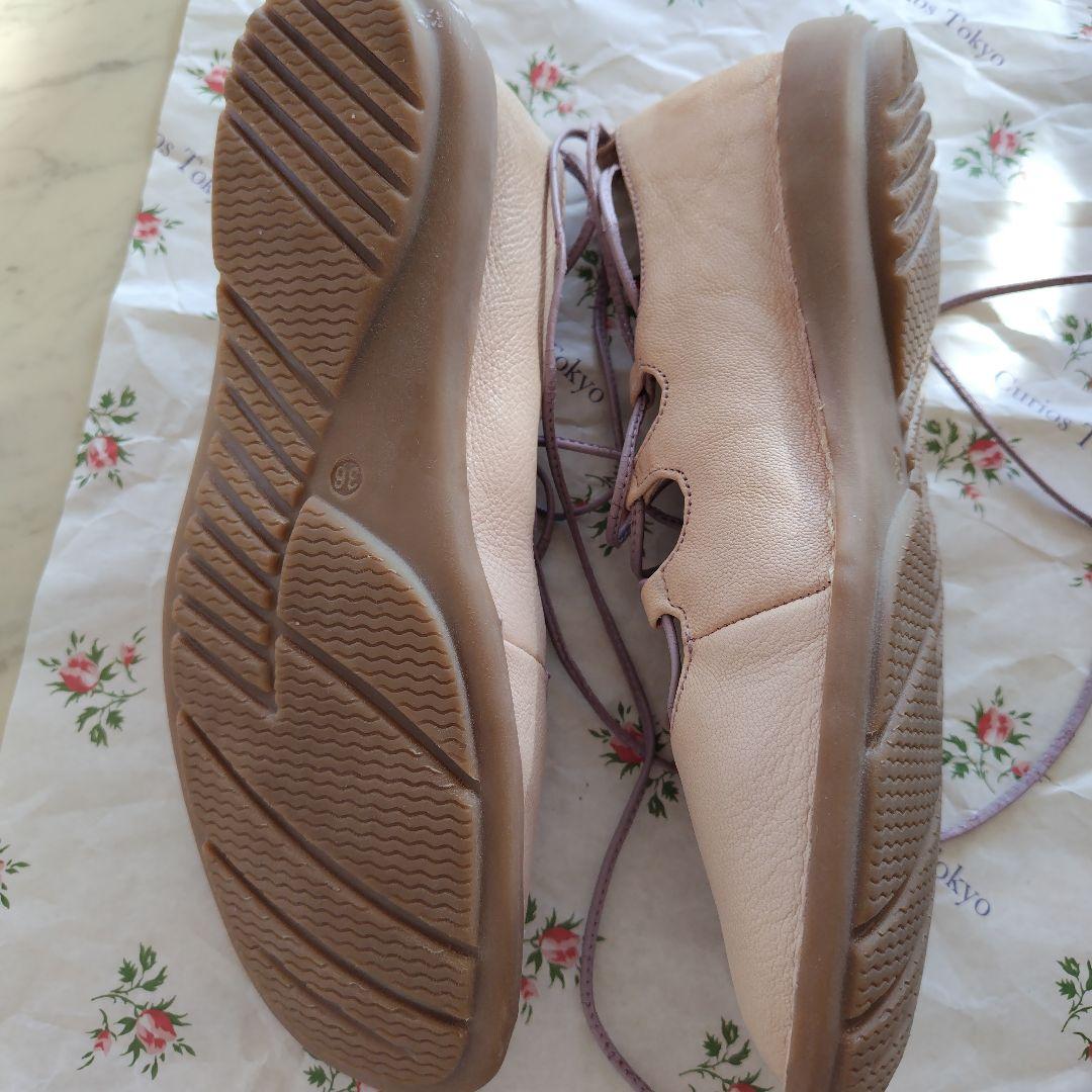 アンティーク〜ヴィンテージ　レースアップシューズ