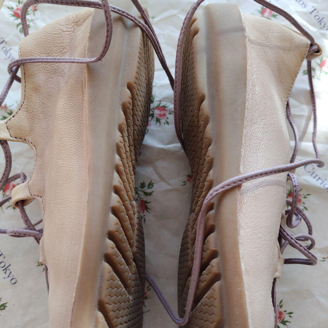 アンティーク〜ヴィンテージ　レースアップシューズ