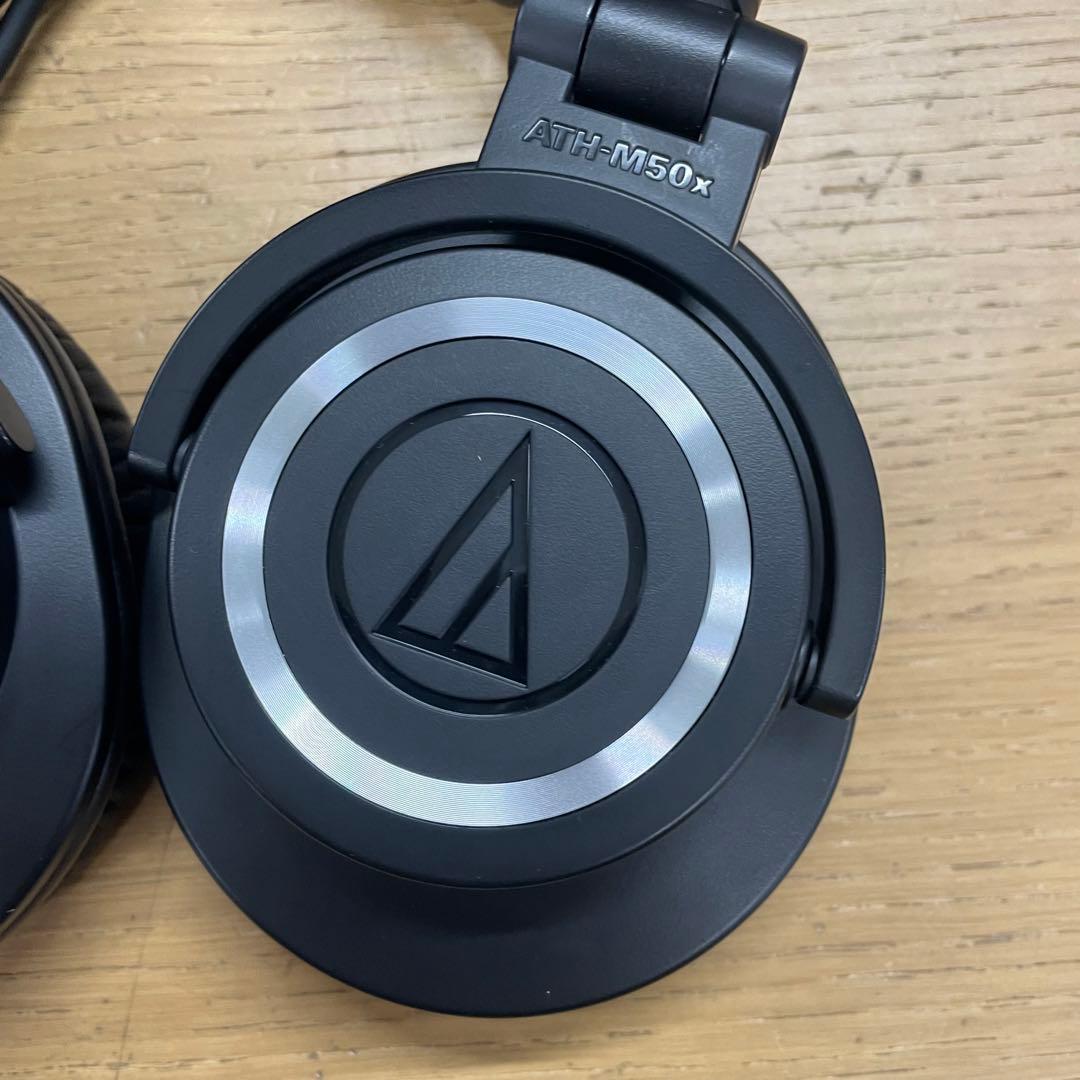 動作品 美品 audio technica ATH-M50x 有線ヘッドホン