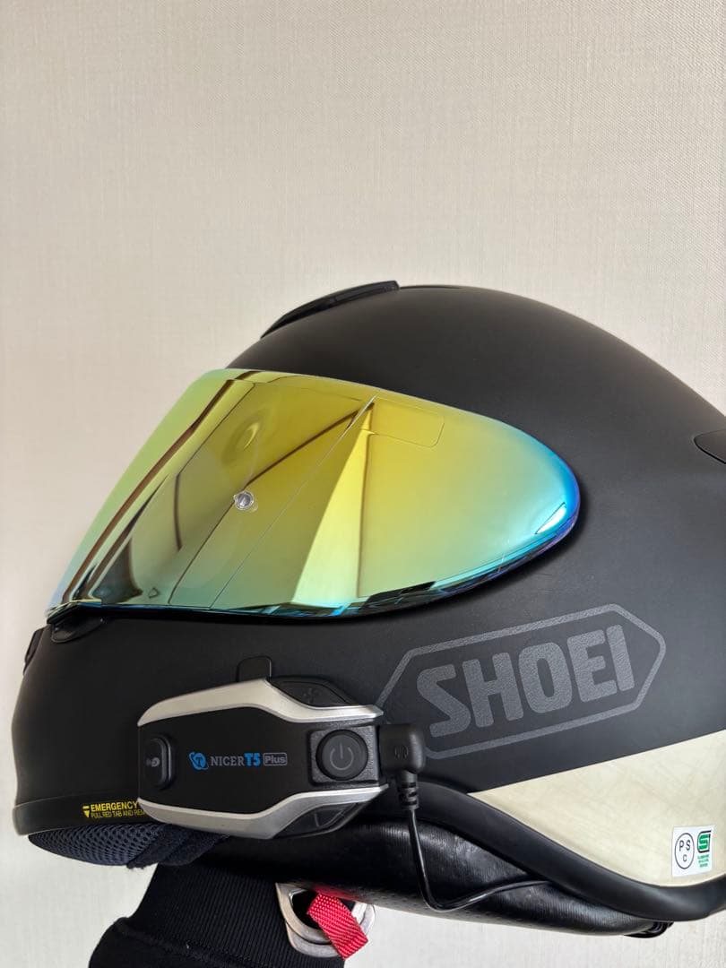 SHOEI Z-7 シールド新品付 マットブラック　 レトロデザイン