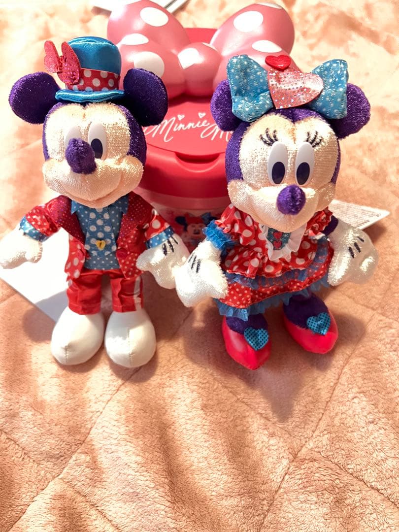 ミニー@ファンダーランド　ぬいぐるみチャーム