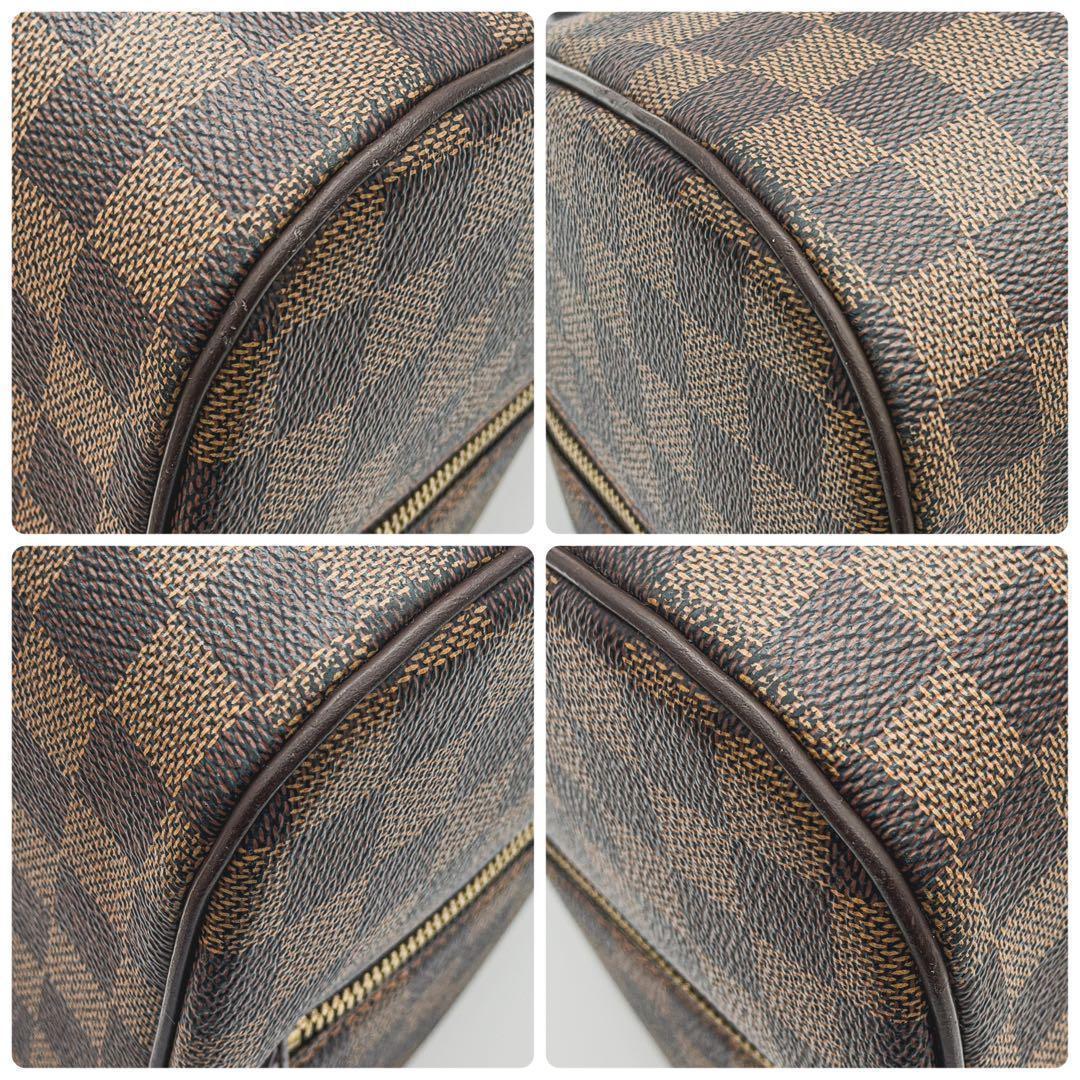 【最高峰】ルイヴィトン ダミエ リベラMM ハンドバッグ N41434 エベヌ