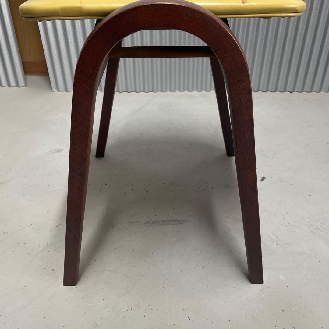 秋田木工　剣持勇 デザイン　スタッキング　スツール②